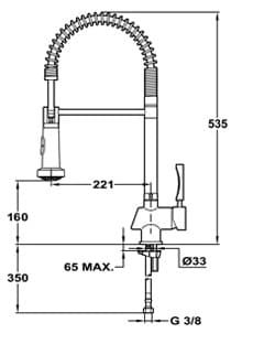 smesitel teka Mychrome 18161002 shema
